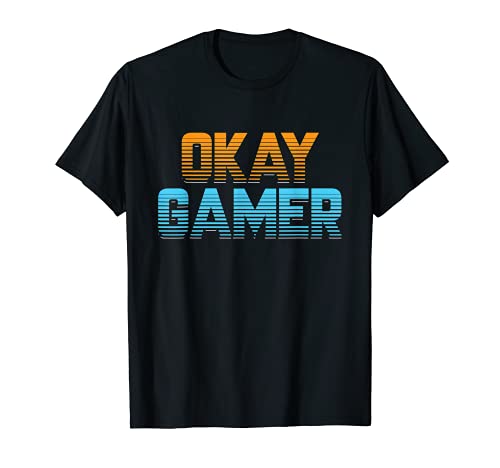Vale Gamer Controlador Ordenador Jugando A Jugar PC Juego Camiseta