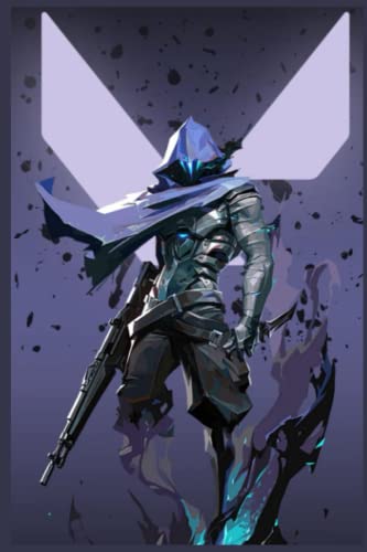 Valorant Notebook : High quality notebook 120 pages 6x9 inch: Riot games : Valorant notebook : Agent Omen