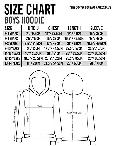 Vanilla Underground Minecraft Hoodie Boys Sprites Gamer Regalos Negro Manga Larga Jersey 5-6 años