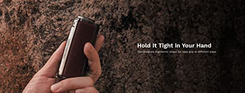 Vaporesso Target 100 Mod | Original Vaporesso 100W Vape Mod Target 100 VW 18650/21700 Box Mod 510 Thread (Slate Grey)