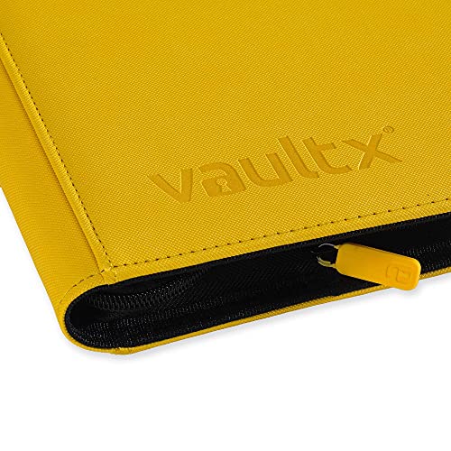 Vault X Carpeta Exo-Tec Premium Zip - Álbum de 12 Bolsillos para Cartas Coleccionables - 480 Bolsillos de Inserción Lateral con una Cremallera TCG