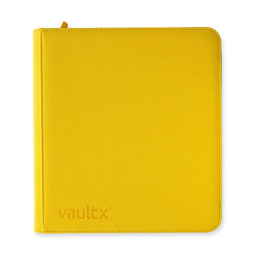 Vault X Carpeta Exo-Tec Premium Zip - Álbum de 12 Bolsillos para Cartas Coleccionables - 480 Bolsillos de Inserción Lateral con una Cremallera TCG