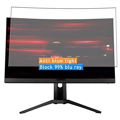 Vaxson 2 Unidades Protector de Pantalla Anti Luz Azul, compatible con MSI Optix MAG271 / MAG271CQR 27" Display Monitor [No Vidrio Templado ] Nuevo Película Protectora Film Guard