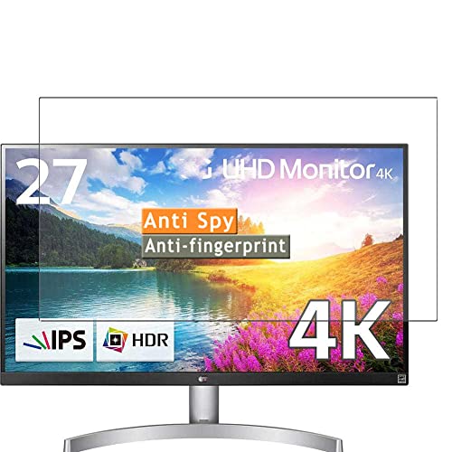 Vaxson Protector de Pantalla de Privacidad, compatible con LG Monitor 27UK600-W 27" [No Vidrio Templado ] Nuevo Película Protectora Film Guard