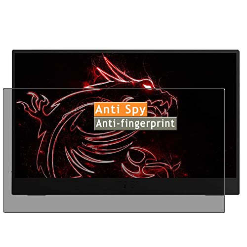 Vaxson Protector de Pantalla de Privacidad, compatible con MSI MAG161V 15.6" Display Monitor [No Vidrio Templado ] Nuevo Película Protectora Film Guard