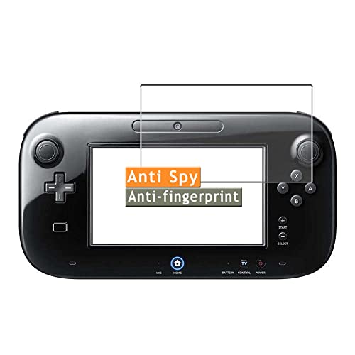 Vaxson Protector de Pantalla de Privacidad, compatible con Wii U GamePad Nintendo [No Vidrio Templado ] Nuevo Película Protectora Film Guard