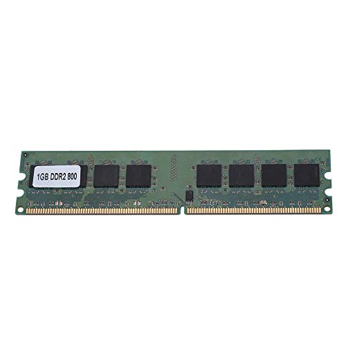 Vbestlife Memoria RAM DDR2, 1 GB, 800 MHz, PC2-6400, 240 pines placa de módulo de memoria para placa base AMD PC de escritorio