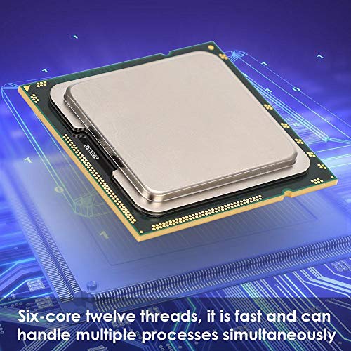 Vbestlife para Intel Xeon X5660 Seis Hilos de Doce núcleos 2.8GHz 12M caché LGA1366 CPU Versión Oficial Adecuada para Placas Base de la Serie X58, X79
