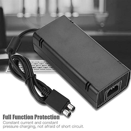 VBESTLIFE Universal Power Supply Brick Charger, Cable de alimentación para Xbox 360 Slim (EU)