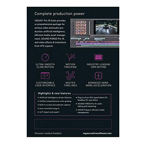 VEGAS Pro 18 SUITE