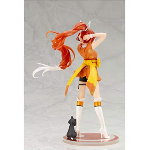 VENDISART Figura de Anime Yuzu y Crunchyroll-Hime Figura de acción Modelo Coleccionable Juguetes para niños