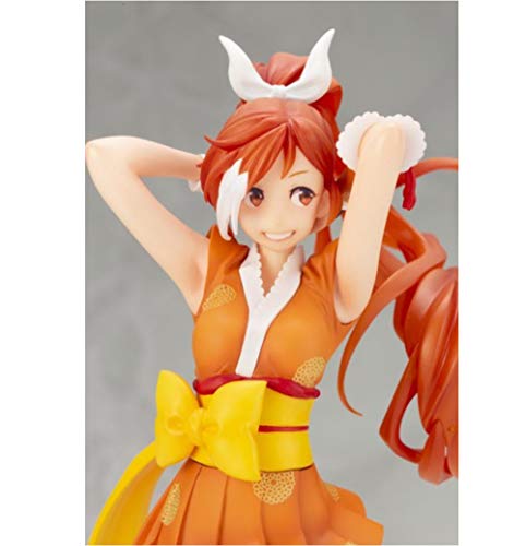 VENDISART Figura de Anime Yuzu y Crunchyroll-Hime Figura de acción Modelo Coleccionable Juguetes para niños
