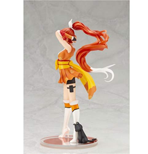 VENDISART Figura de Anime Yuzu y Crunchyroll-Hime Figura de acción Modelo Coleccionable Juguetes para niños