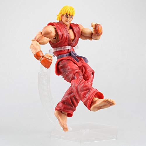 VENDISART Juego Super Street Fighter IV Ken Super Street Fighter 4 Juguetes Muñecas Modelo Figurita Decoración