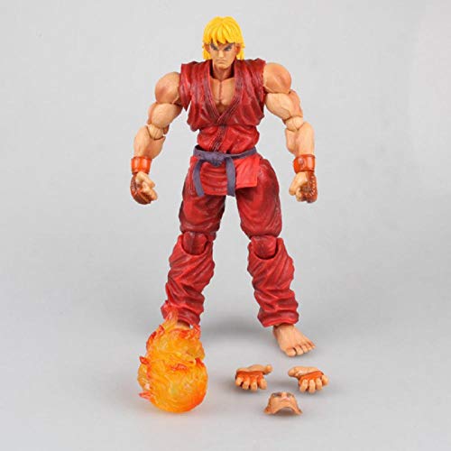 VENDISART Juego Super Street Fighter IV Ken Super Street Fighter 4 Juguetes Muñecas Modelo Figurita Decoración