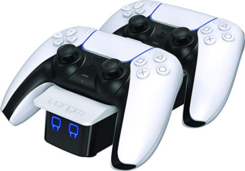 Venom Dual Sense Controller VS5001 - Estación de Acoplamiento Doble Sensor, Color Blanco