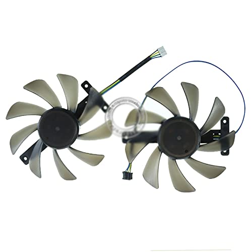 Ventilador de refrigeración de video Tarjeta gráfica, CF9015H12S DC12V 0.40A Ventilador de gráficos, Fit for ZOTAC ZT-T20810G-10P Geforce RTX 2080 Ti 11GB GDDR6 352BitVentilador de gráficos(Size:B