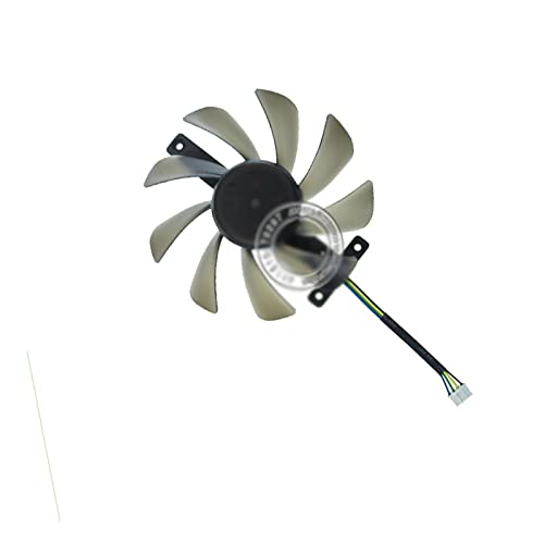Ventilador de refrigeración de video Tarjeta gráfica, CF9015H12S DC12V 0.40A Ventilador de gráficos, Fit for ZOTAC ZT-T20810G-10P Geforce RTX 2080 Ti 11GB GDDR6 352BitVentilador de gráficos(Size:B