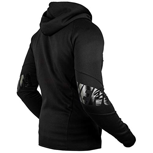 Venum Contender 3.0 Hoody Black-l Sudadera con Capucha, Negro/Negro, Unisex