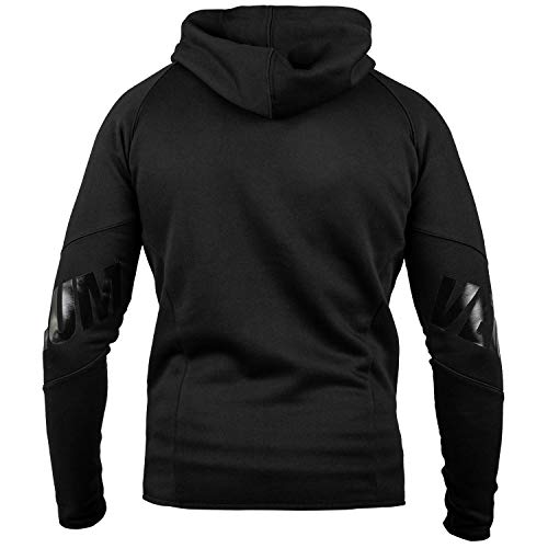 Venum Contender 3.0 Hoody Black-l Sudadera con Capucha, Negro/Negro, Unisex