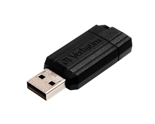 Verbatim Store 'N' Go Pinstripe - Memoria USB 2.0 de 16 GB (10 MB/s) Color Negro (49063)