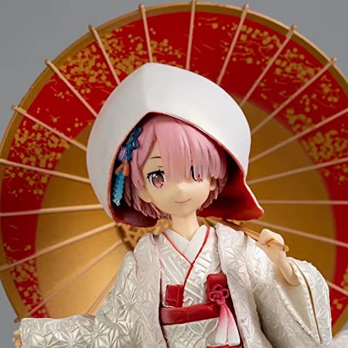 VFFREGE V Re:Life in a Different World from Zero Rem Ram Figuras De Anime Figuras DecoracióN Adornos Coleccionables Juguete Muñecos Y Figuras De Acción Modelo De Personaje/Anime Hobby ColeccióN PVC