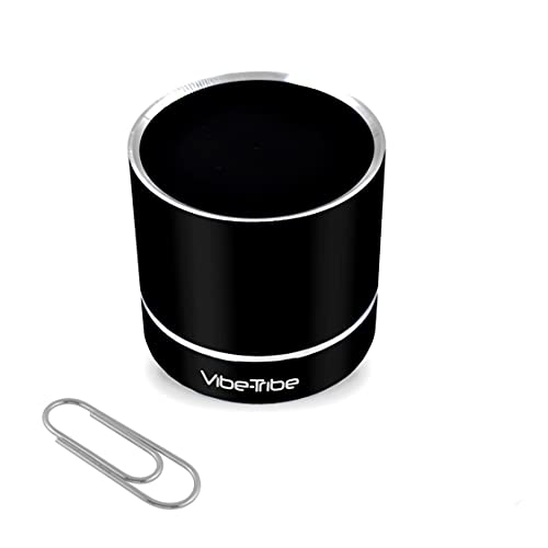 Vibe-Tribe Troll Mini Negro: 3 Watt vibración Altavoz con Manos Libres Bluetooth