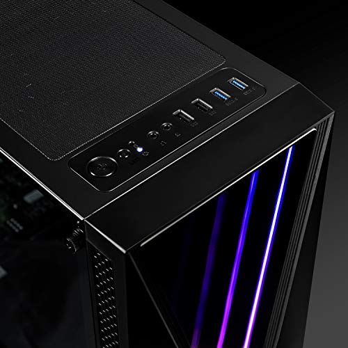 Vibox VII-52 Gaming PC - Intel i9 9900KF Procesador - RTX 3070 Ti 8Gb Tarjeta Grafica - 16Gb RAM - 240GB SSD - 1Tb Disco Duro - Windows 10 - WiFi