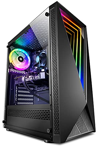 Vibox VII-52 Gaming PC - Intel i9 9900KF Procesador - RTX 3070 Ti 8Gb Tarjeta Grafica - 16Gb RAM - 240GB SSD - 1Tb Disco Duro - Windows 10 - WiFi