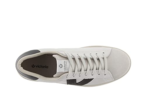 victoria Plano VICTORIA Berlin Piel Contraste 1126142-WOMEN para Mujer Antracita 38