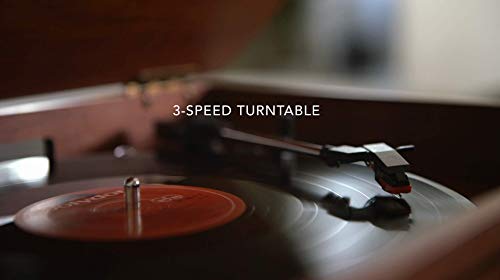 Victrola Classic 6-in-1, Tocadiscos Bluetooth, Caoba