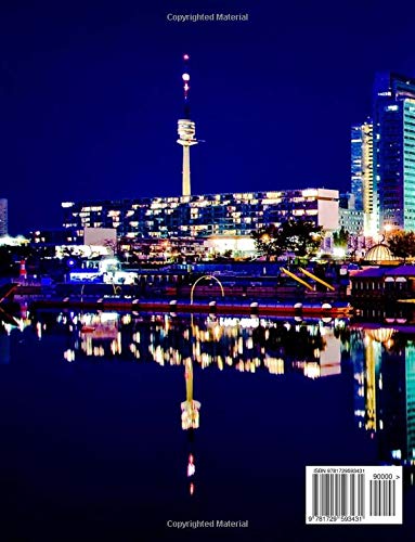 Vienna: 8.5 x 11 bullet journal 100 dotted notebook pages: Volume 2