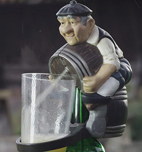 Vin Bouquet FIA 035 - Escanciador de Sidra El Paisano, Acero Inoxidable, Verde, 26.8 x 25.5 x 14 cm