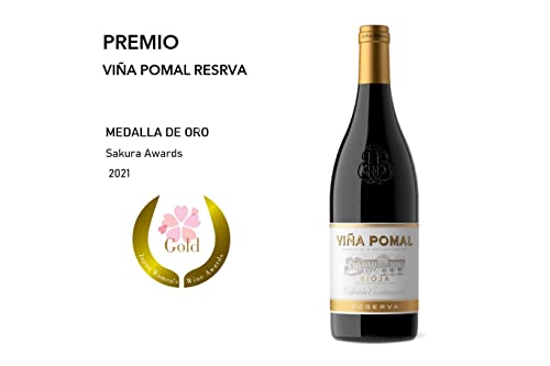 Viña Pomal Reserva Centenario - Vino tinto DO Rioja, 100% Tempranillo - Estuche 2 botellas 75cl + 2 copas