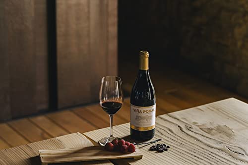 Viña Pomal Reserva Centenario - Vino tinto DO Rioja, 100% Tempranillo - Estuche 2 botellas 75cl + 2 copas