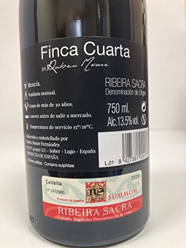 Vino Mencía Finca Cuarta - D.O. Ribeira Sacra - (Caja 6 botellas)