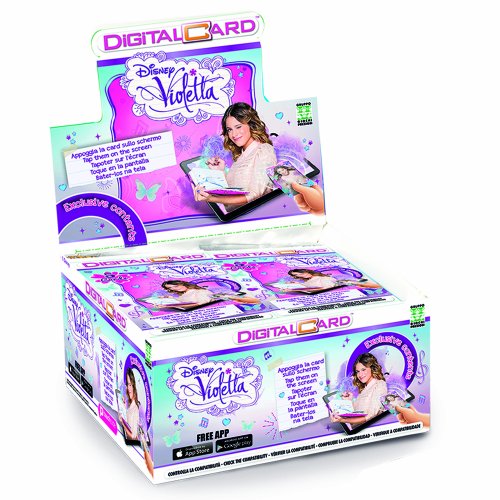 Violetta - Digital Cards Blister con 48 Unidades (Giochi Preziosi 02235)