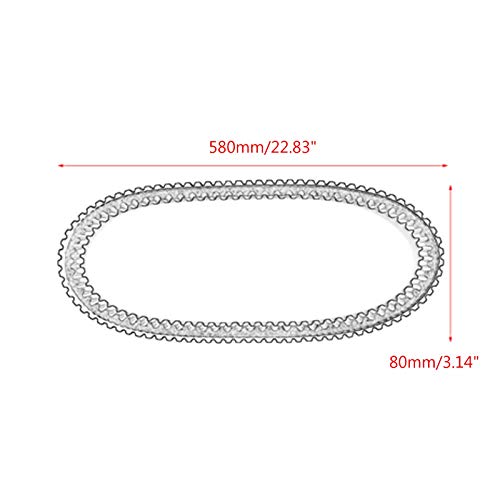 VIPIH Correa de transmisión final externa para Yama-ha XP530 T-MAX 530 12-16 59C-46241-00