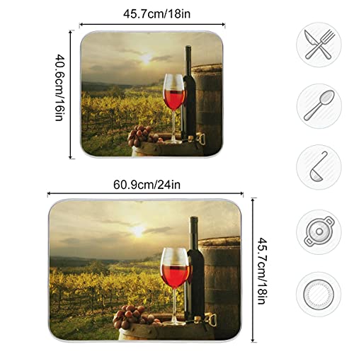 Vnurnrn Still Life - Juego de copas de vino tinto (40,6 x 45,7 cm)