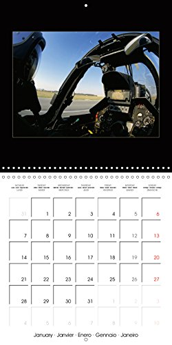 Vol en mirage f1 (calendrier mural 2019 300 * 300 mm square) - vivez au plus pres un vol a bord d'un (Calvendo Art): Vivez au plus près un vol à bord ... de chasse ! (Calendrier mensuel, 14 Pages )