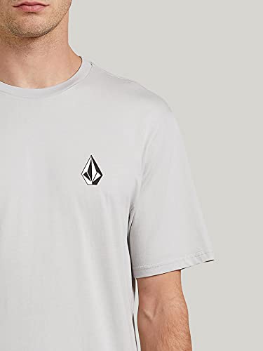 Volcom Men's Deadly Stone Modern Fit Short Sleeve Tee tower grey Medium