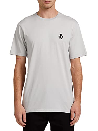 Volcom Men's Deadly Stone Modern Fit Short Sleeve Tee tower grey Medium