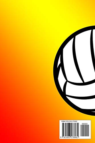 Volleyball Stay Low Go Fast Kill First Die Last One Shot One Kill Not Luck All Skill Specer: College Ruled | Composition Book