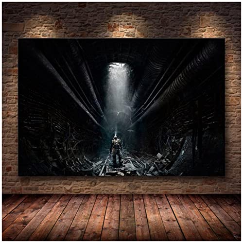 VOUERD Carteles y Grabados Sin Marco 60X90cm Gamer Wall Art Metro Exodus Home Decor Canvas Paintings for Interior Picture On Wall Loft Posters and Prints
