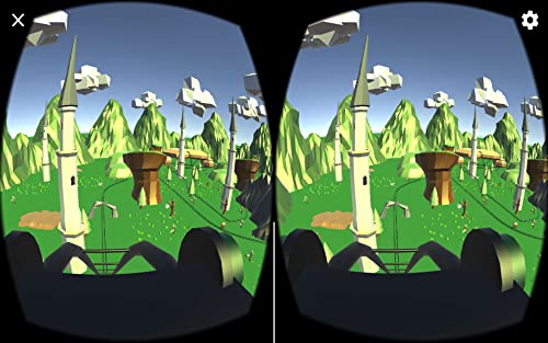 VR Dreamy Low Poly Train Ride