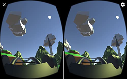 VR Dreamy Low Poly Train Ride