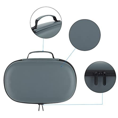 vreplrse Bolsa de Almacenamiento de Gafas VR Gris a Prueba de choques VR Portable VR Caja de protección EVA Caja Reemplazo para Quest 2