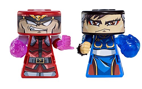 VS Rip-Spin Warriors Street Fighter M. Bison and Chun Li Figure 2-pack