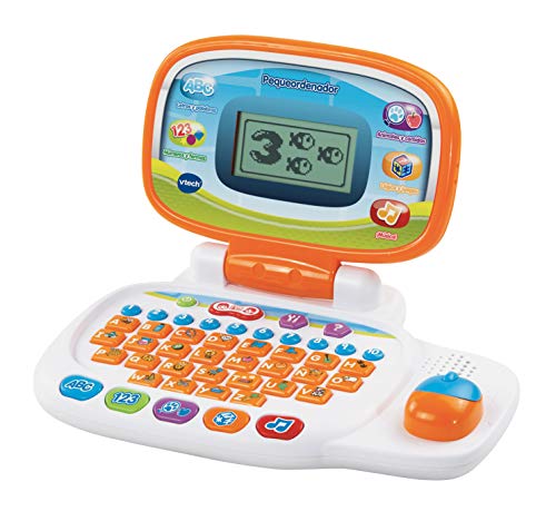 VTech - Pequeordenador Juego Interactivo para Niños, Multicolor (80-155422)