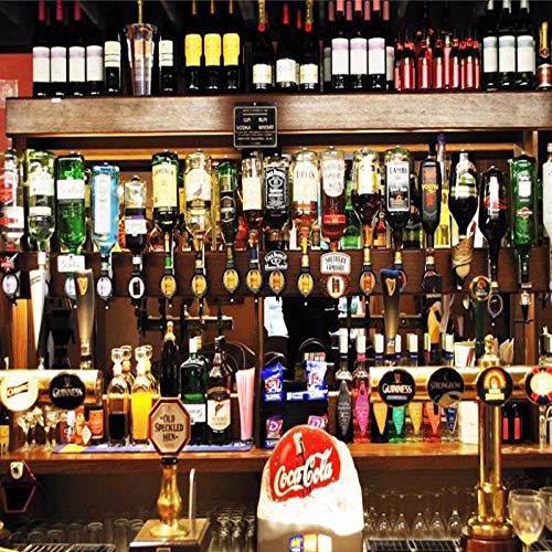 Wallpaper Personality ization restaurante clubes KTV Bar Decor Wallpaper 3D wine Bottle Photo Murals European Style Vintage Wall Paper Paper